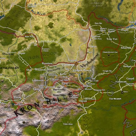 Viscounty Of Verbobonc In World Of Greyhawk World Anvil