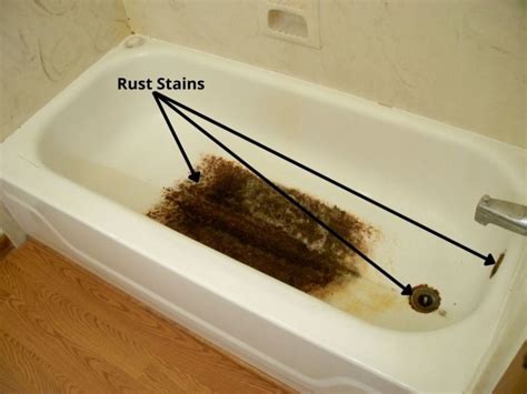 How To Remove Rust Stains From Tub Best Methods