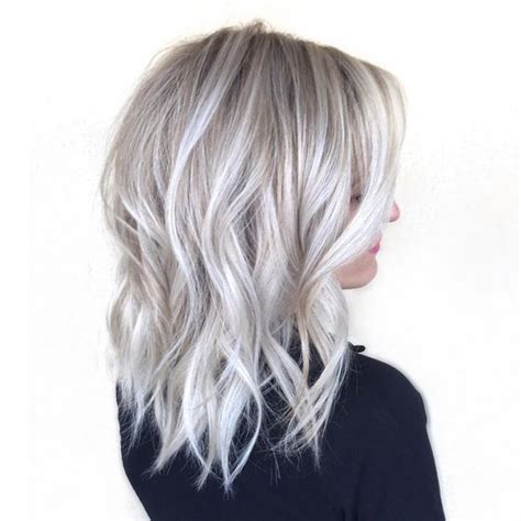 Platinum Blonde Hair With Brown Roots