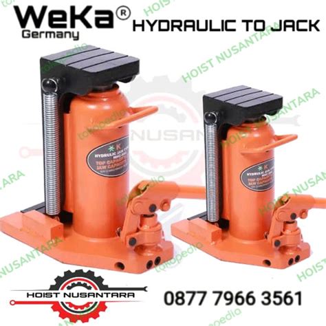 Jual Hydraulic Toe Jack Ton Dongkrak Sepatu Ton Weka Germany