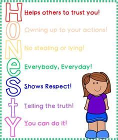 16 Honesty posters for kids ideas | honesty, character education, quotes for kids