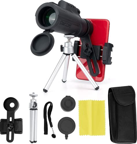 Starscope Monocular Telescope G3 Essential Bundle 10x42 Long Range Monoculars For Adults