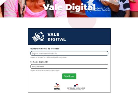 Vale digital Dónde puedes verificar tu saldo