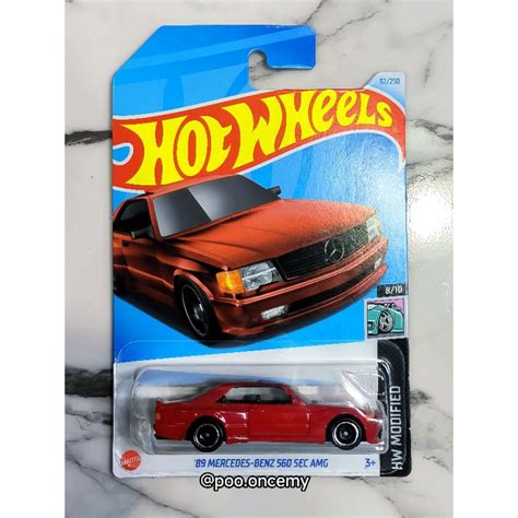 Hot Wheels Mercedes Benz Sec AMG Case D E Shopee Malaysia