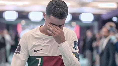 Cristianoronaldo Sad Movements Cr7 Crying Worldcup Ronaldo