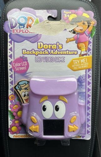 2010 Technosource Dora The Explorer Doras Backpack Adventure Handheld Lcd Game Ebay