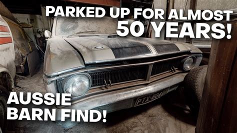 Amazing Aussie Garage Find 1970 Ford XY Falcon GT Barn Finds