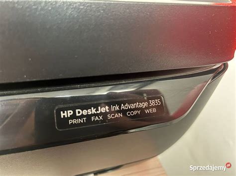 Drukarka Hp Deskjet Ink Advantage 3835 Koszalin Sprzedajemypl