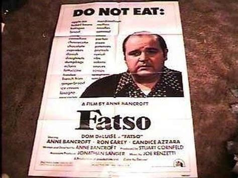 FATSO MOVIE POSTER '80 DOM DELUISE | #1814982067