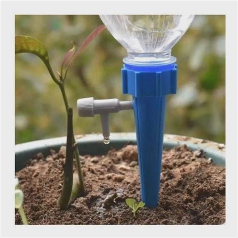 Kit 10 Irrigador Automático Gotejador Regulável para vasos de plantas e