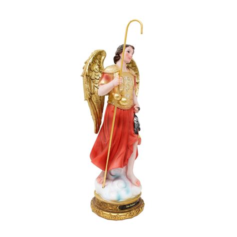 MrcjSales - Archangel St. Raphael Statue | Multiple Sizes | Resin Craftsmanship | Religious Home ...