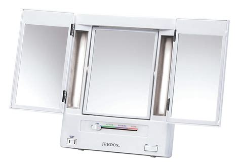 Jerdon Glare-Free Makeup Mirror With Lights