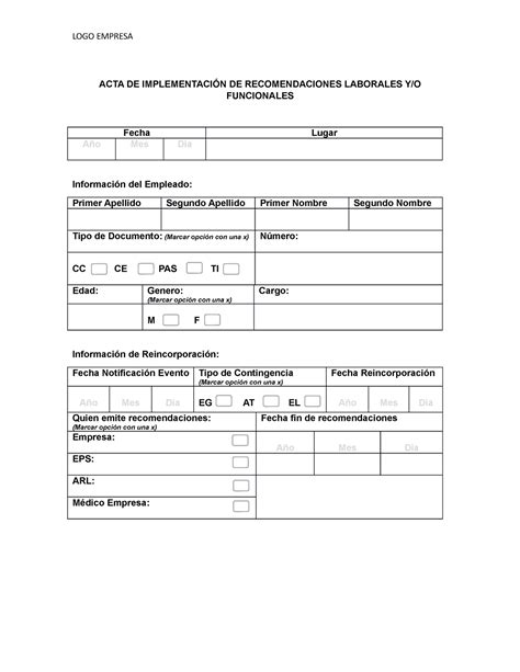 ACTA DE Implementacion DE Recomendaciones Modificado ACTA DE