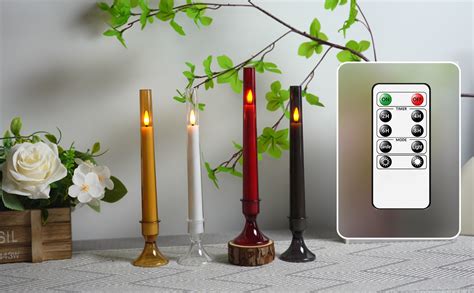 Amazon Lezonic Flameless Candles Battery Operated With Remote