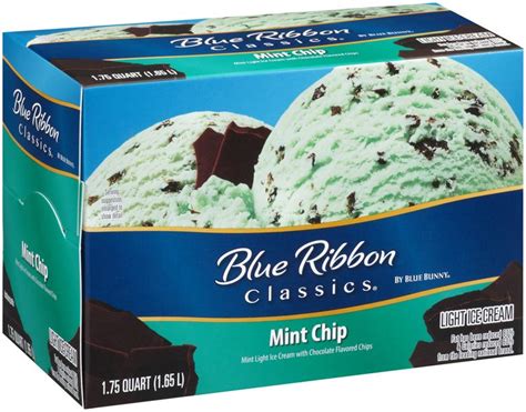 Blue Ribbon Classics® Mint Chip Light Ice Cream 1 75 Qt Carton Reviews