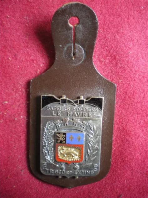 Insigne De Pompiers Pucelle Sapeurs Pompiers Du Havre Y Eur