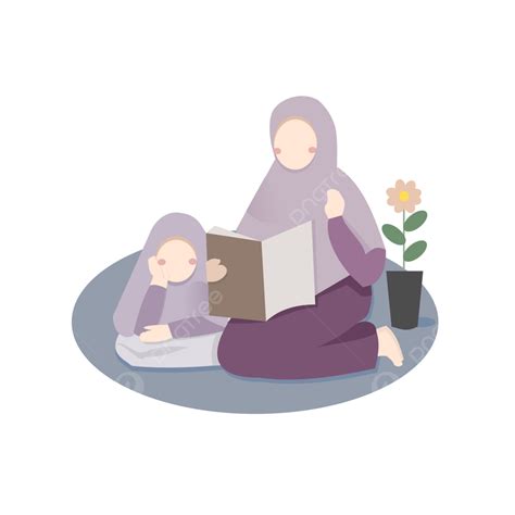 Mother Daughter Talking Vector Hd Png Images Mother Reading For Her