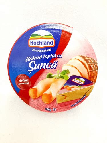 Branza Topita Cu Sunca Fromage Fondu Au Jambon G Hochland Paul