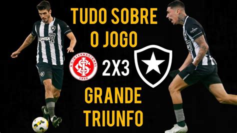 Inter X Fog O T Tica Jogadores Rbitros Lu S Castro Youtube