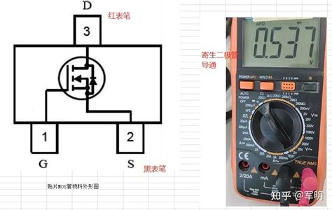 如何用数字万用表测量mos管的好坏 知乎