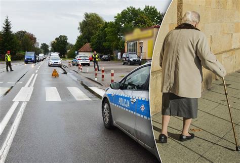 Staruszka potrąciła 17 latkę na przejściu w Malborku i uciekła