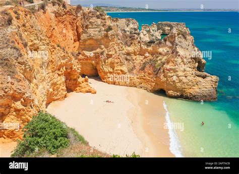 Praia Da Batata Lagos Algarve Portugal Stock Photo Alamy