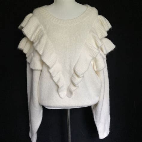 Lost Wander Ivory Versace In Mind Sweater Nwt Sz M L Retail Ebay