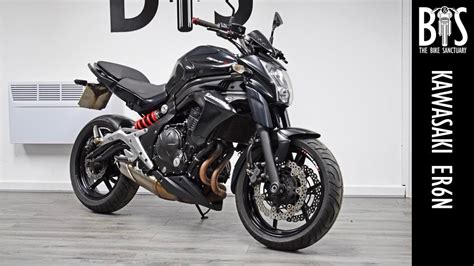 2014 14 Kawasaki ER6N Naked Like Z650 650cc Sports Black For Sale