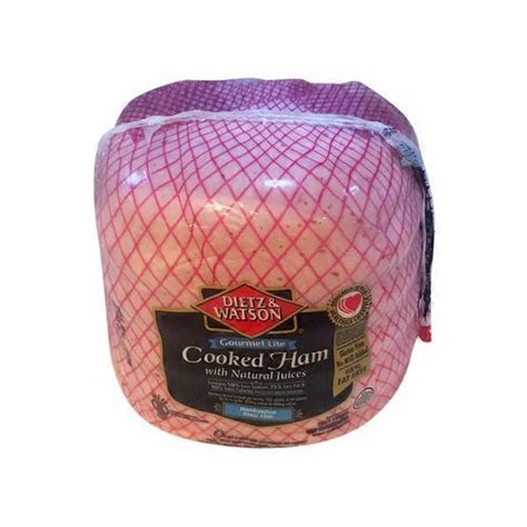 Dietz And Watson Gourmet Lite Cooked Ham 5 Lb Delivery Or Pickup Near