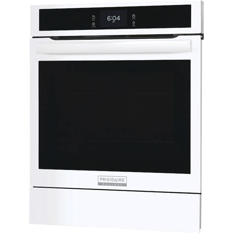 Frigidaire Gallery 24 In Single Electric Wall Oven With Air Fry True Convection And Self