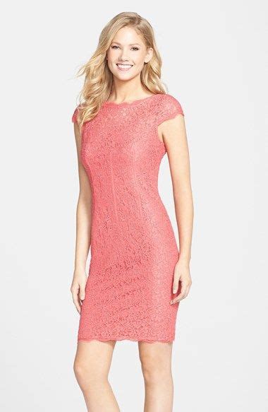 Adrianna Papell Seam Detail Lace Cocktail Dress Nordstrom Cocktail