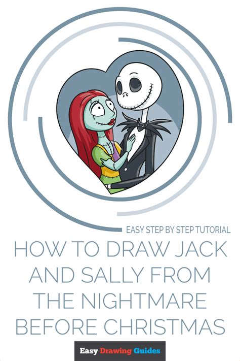 How To Draw Jack And Sally Step By Step Draw Stunning Portraits