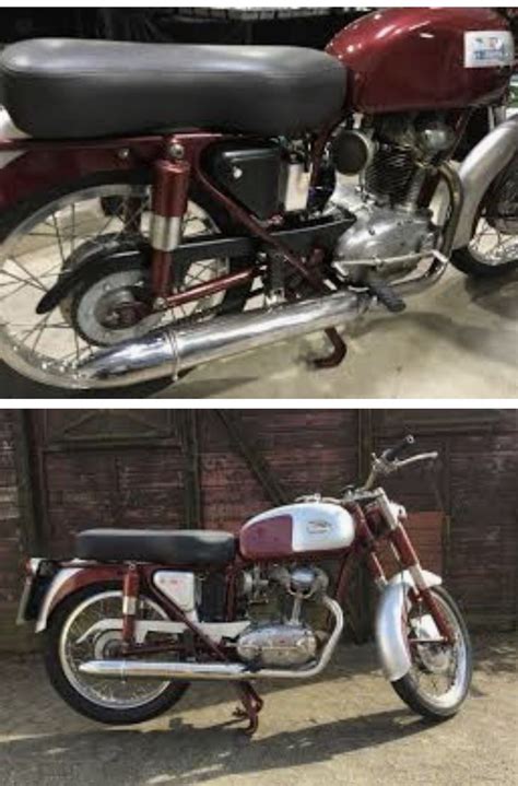 Ducati 175 Ts Turismo Sport 1961 Vintage Before After