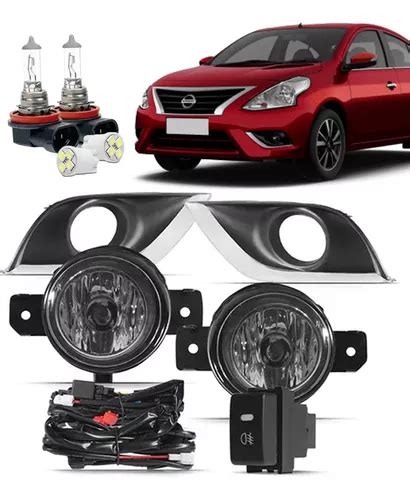 Kit Farol Milha Nissan Versa