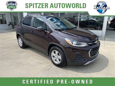 Certified Pre-Owned 2020 Chevrolet Trax LT SUV in Amherst #32627AM | Spitzer Chevrolet of Amherst