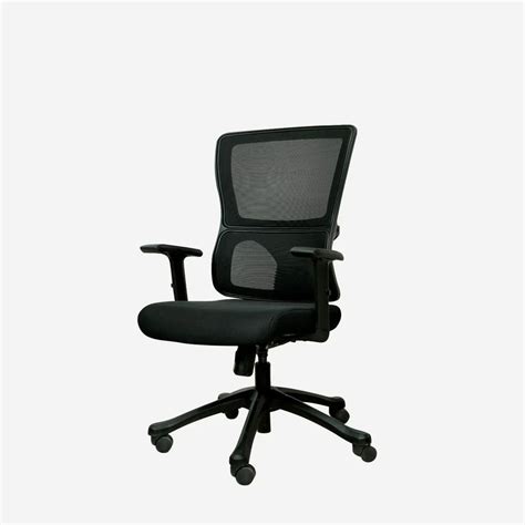 High Back Geeken Adapt Office Chair Fixed Arm Black At Best Price