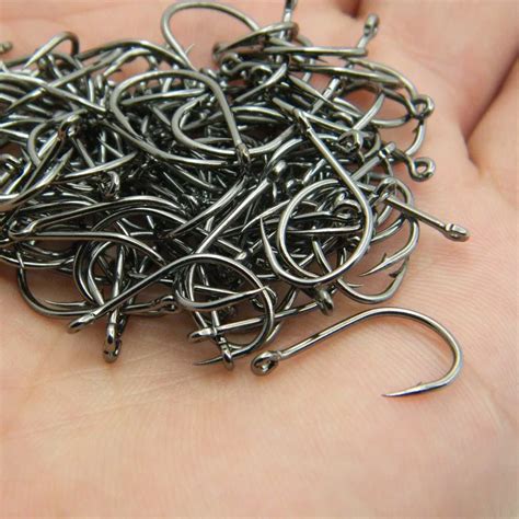 High Carbon Steel Fish Hook Barbed 30PCS 3 12 Series In Fly Fishhooks