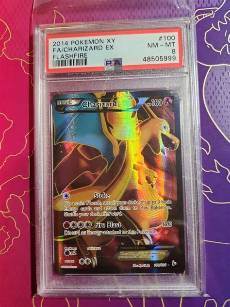 Mavin Pokemon Charizard Ex 100 Full Art Xy Flashfire Ultra Rare 2014