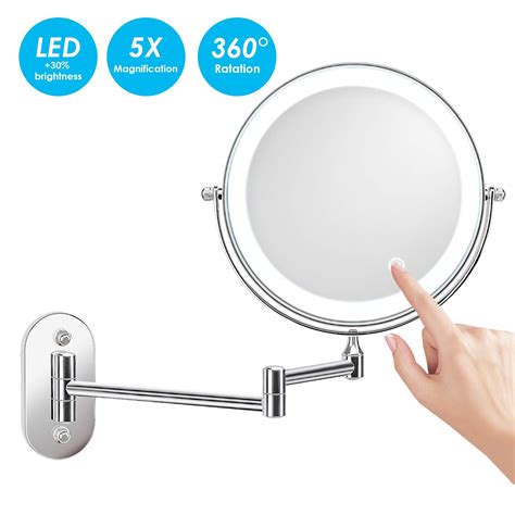 The Best Battery Operated Makeup Mirror Wall Mounted - The Best Home