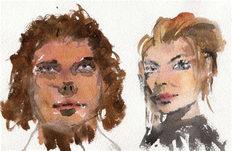 Easy Watercolor Portrait Sketching Paint A Portrait In 10 Minutes