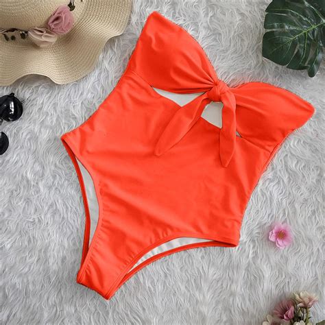 Buy Eng Women One Piece Push Up Tankini Sets Plus Size Beachwear