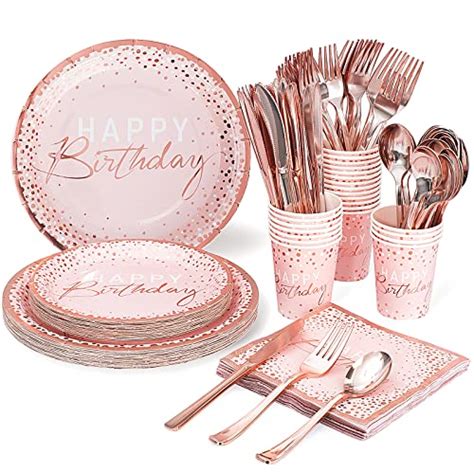 Best Rose Gold Party Plates