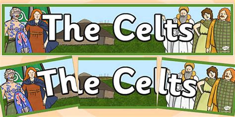 The Celts Display Banner Teacher Made Twinkl