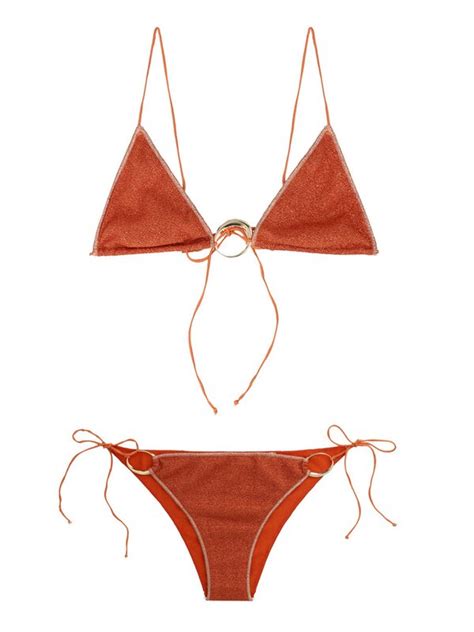 Oseree Lumi Re O Kini Bikini Orange Editorialist