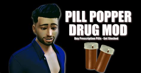 PILL POPPER DRUG MOD | THE SIMS 4 – WICKED PIXXEL