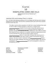 Test Bank Essential Cell Biology Chapter Docx Chapter