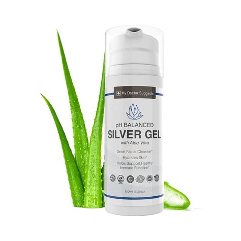 First Aid Silver Gel Ph Balanced Silver Gel With Aloe Vera Vita Cure