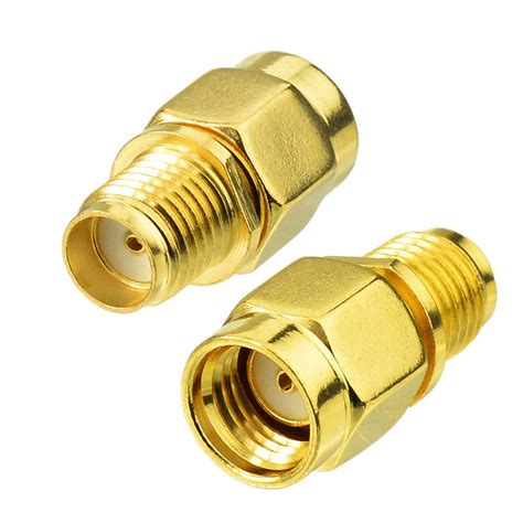 Superbat SMA Adapter RP SMA Male To SMA Female Coaxial Adapter