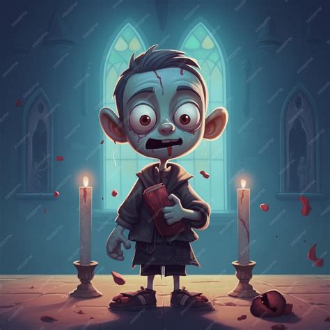 Premium Ai Image Scary Zombie Illustration
