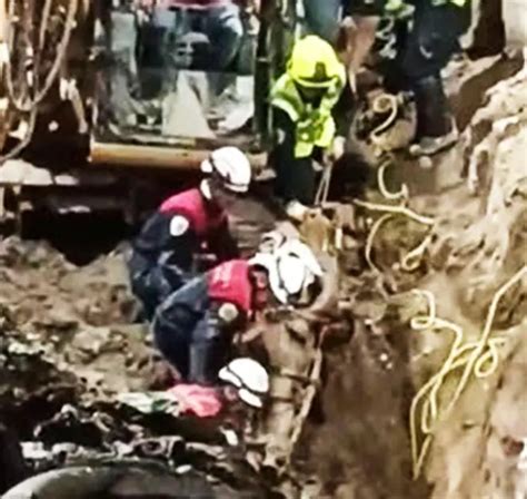 Mueren Dos Trabajadores En Derrumbe En Obra De Drenaje En Tehuantepec